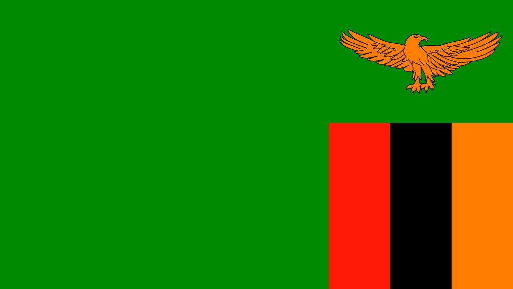 Picture of the Zambian flag