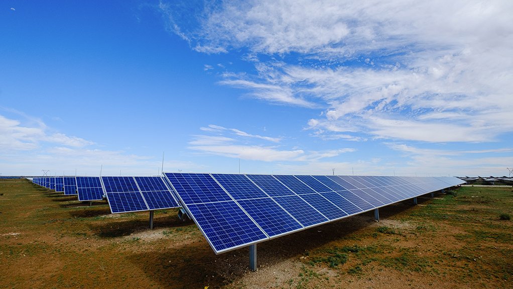 An image of Boikanyo Solar's project in the Northern Cape 