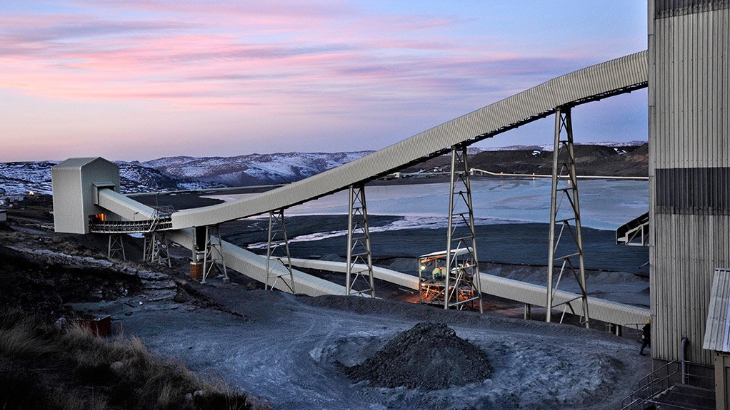Gem Diamonds' Letseng diamond mine, in Lesotho