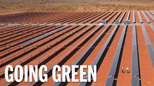 An image of a solar plant