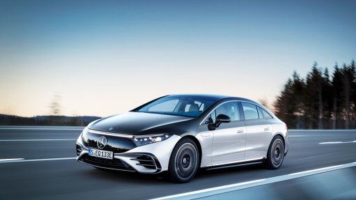 Image of the Mercedes-Benz EQS