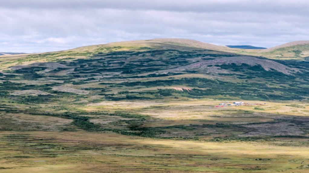 An image showing the landscape in the vicinity of the proposed Pebble copper gold project in Alaska.