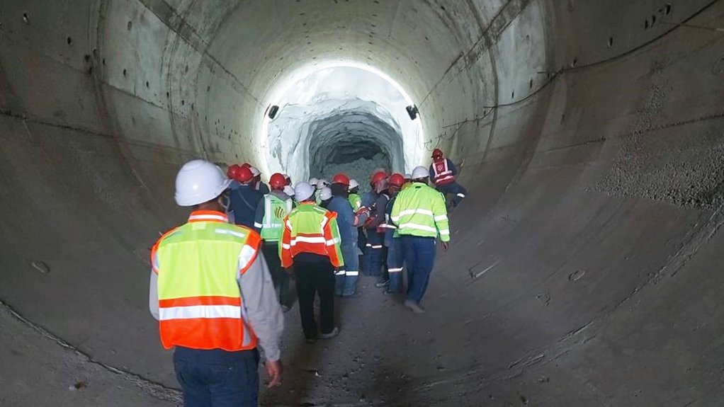 Lesotho Highlands Water Project diversion tunnel