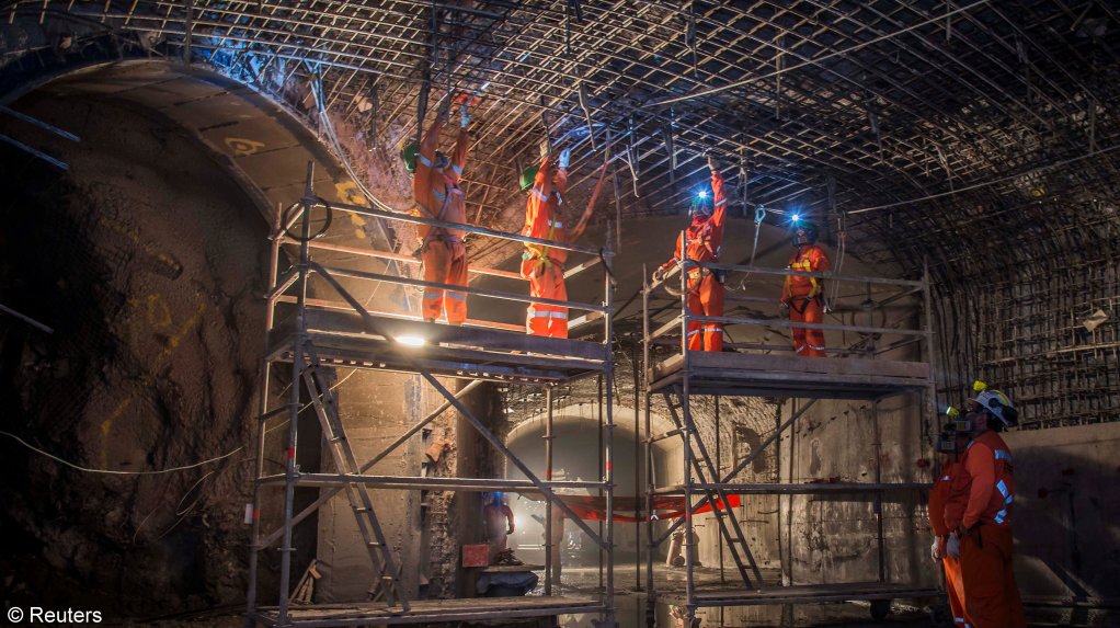 An image of the Chuquicamata underground mine