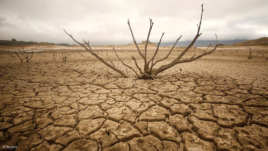 An image of a drought stricken landscape