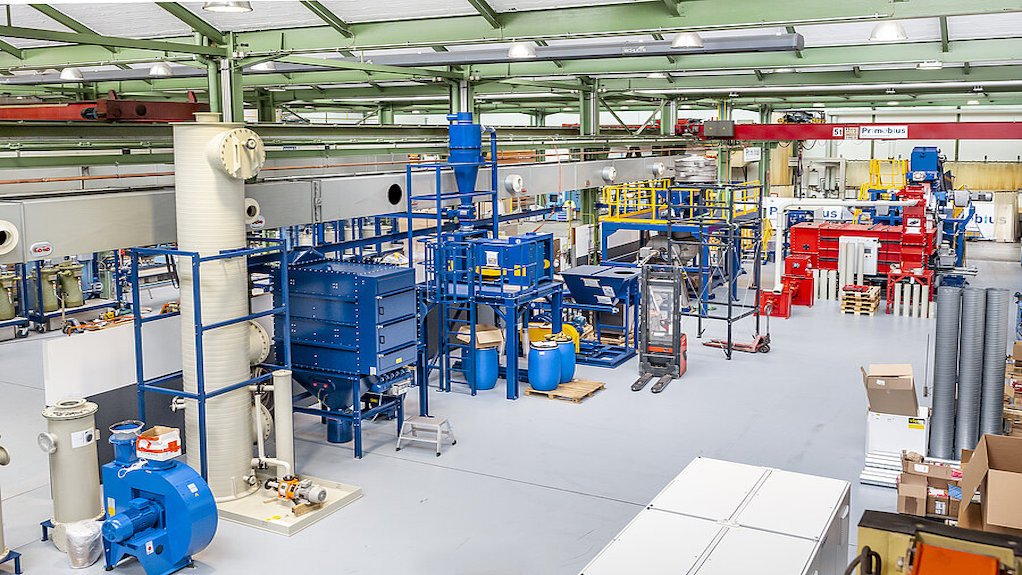 Image of Primobius lithium-ion demonstration plant