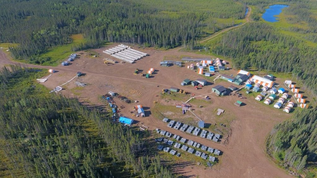 An image of Noront's exploration camp in the Ring of Fire.