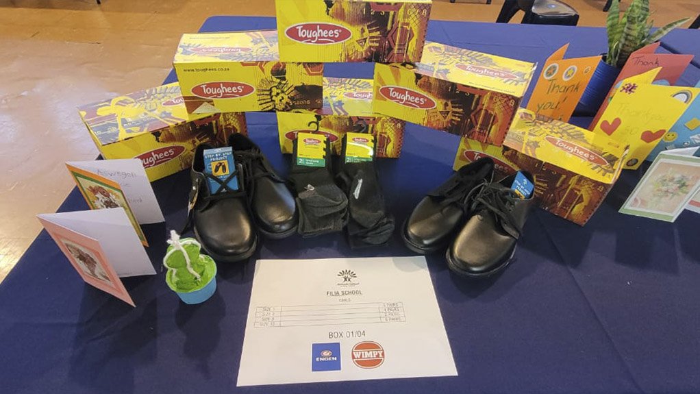 Engen Monte Vista supports Step-by-Step school shoe project  