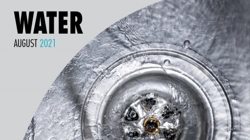 Cover for Creamer Media's Water 2021 report