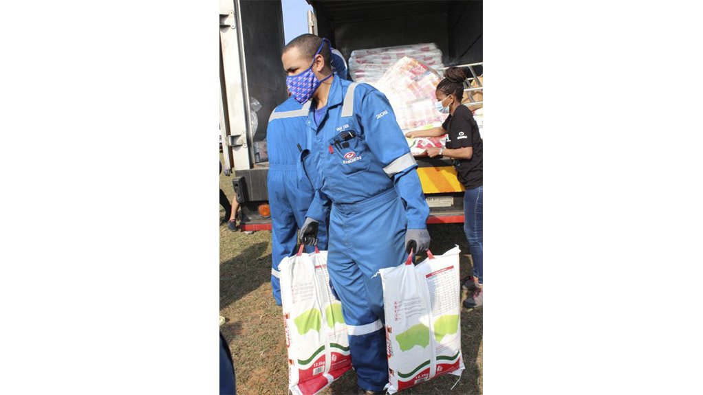 Engen steps in to help with food relief for South Durban and Midlands families 