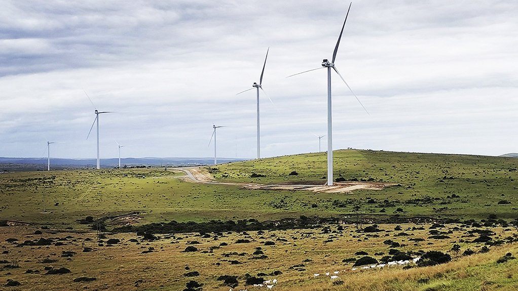 Pic/Image of the Wesley-Ciskei wind energy farm.