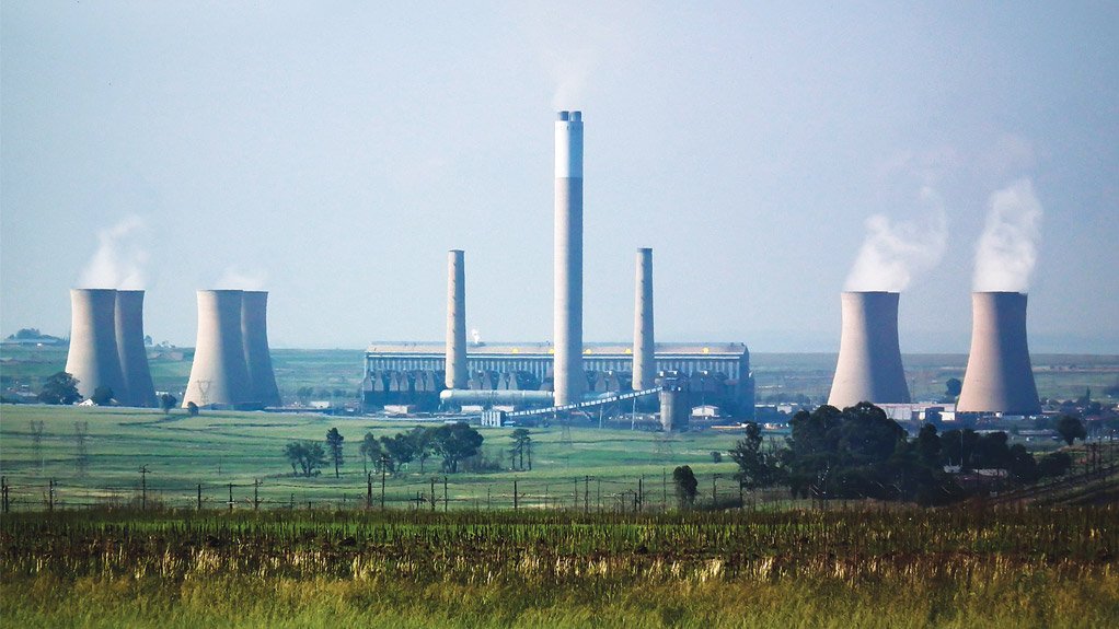 The Komati coal-fired power station, which will be fully decommissioned in 2022