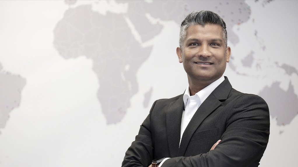 An image of Sagren Govender the sales manager and Europe, Middle East and Africa water industry coordinator for Rockwell Automation