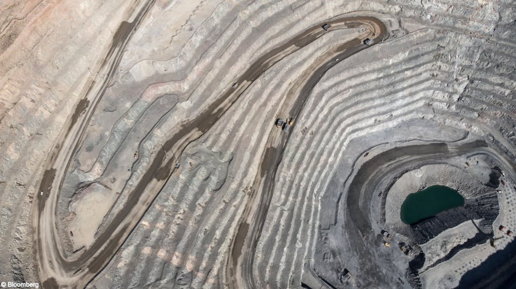 An image of an openpit mine.