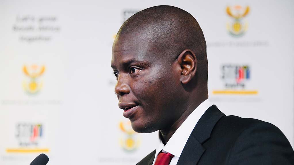 image of Minister of Justice and Correctional Services, Ronald Lamola