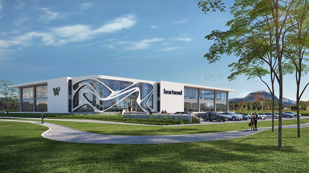 Artist impression of the Sunvlei hybrid office development