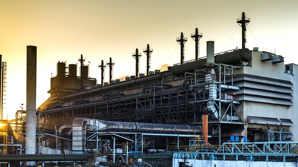Image of Richards Bay Minerals smelting facility