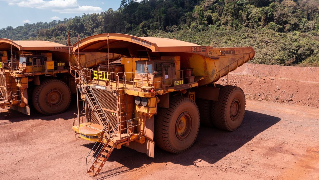 An image of a haul truck.