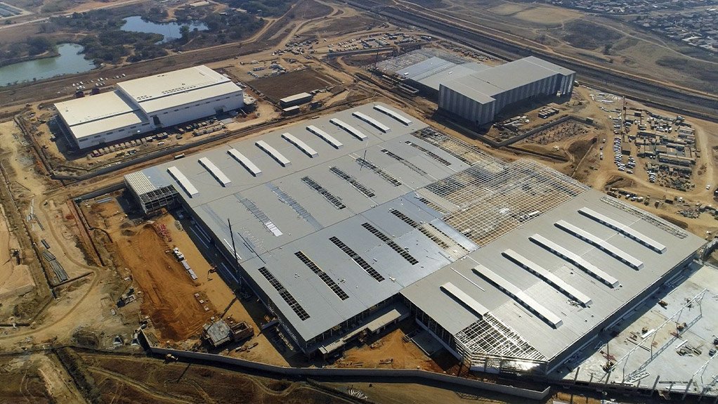 Image of the new Ford Ranger plant and assembly line in Silverton, Pretoria