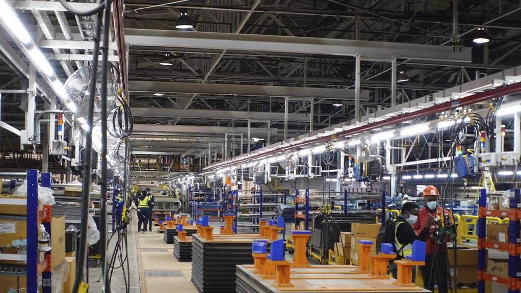 Image of the new Ford Ranger plant and assembly line in Silverton, Pretoria