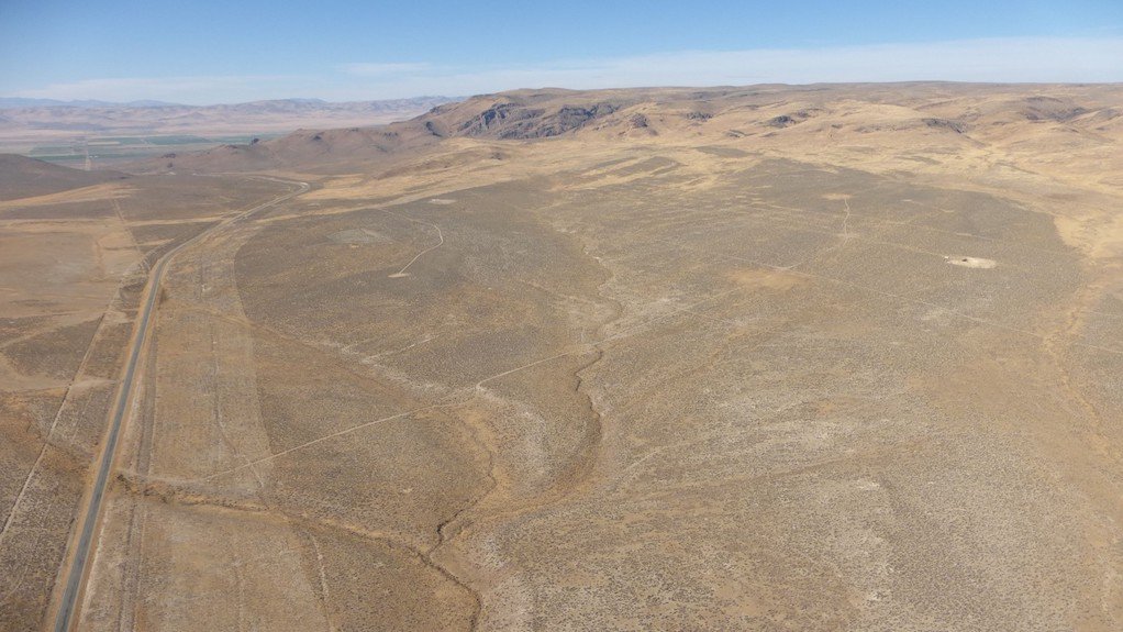Aerial view of the Thacker Pass project