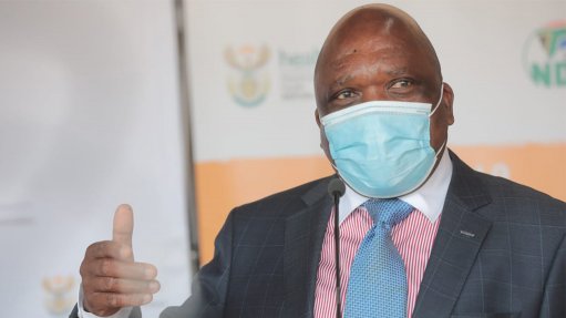 Image of South African Health Minister Dr Joe Phaahla
