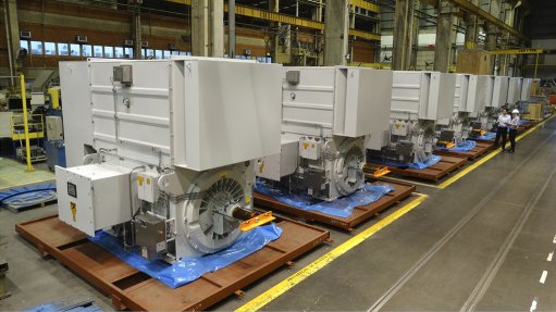 Pic of one of WEG's state-of-the-art facilities that manufactures large motors