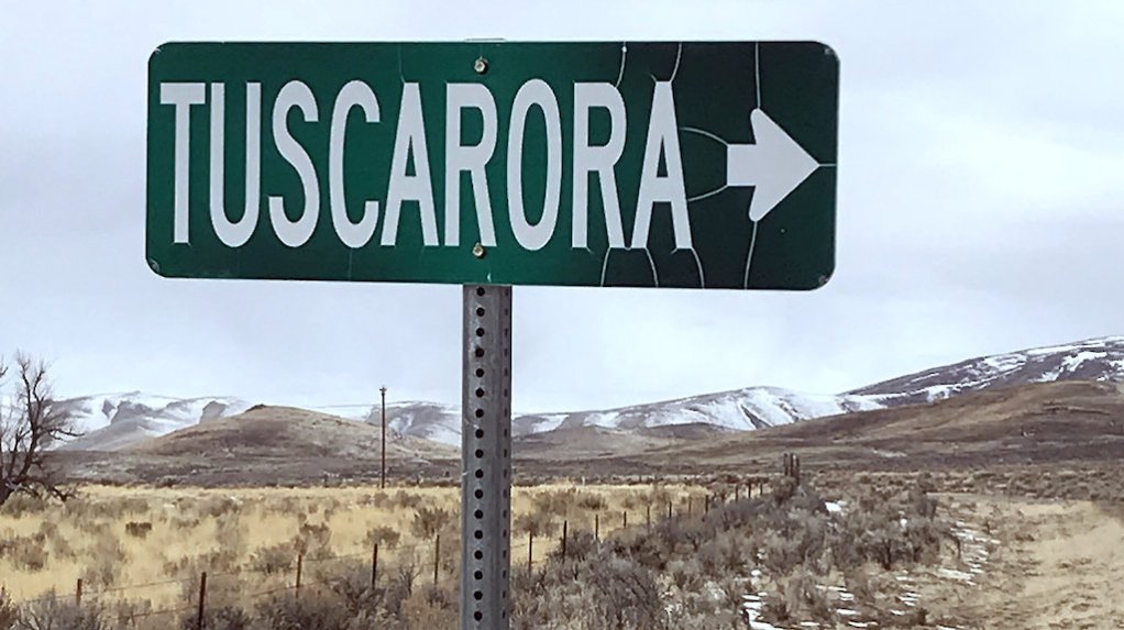 An image of a signpost for the Tuscarora project.