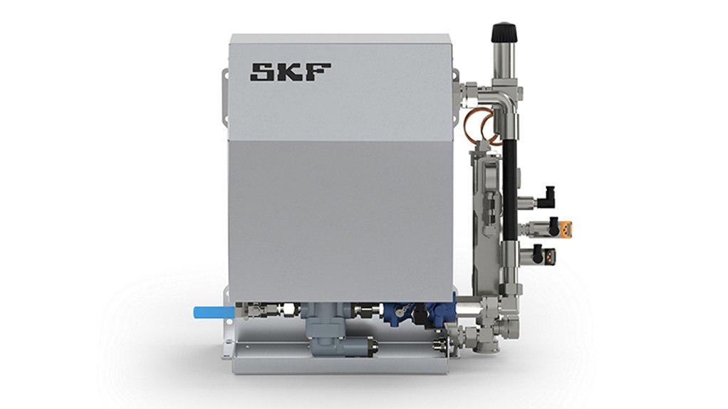 Image of SKF’s Oil Conditioning Unit helps to prolong bearing life by improving lubricant performance