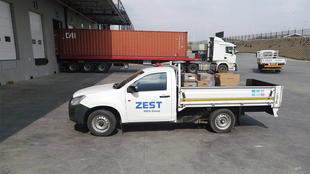 Zest WEG will deliver good ordered online via the new E-Commerce facility.