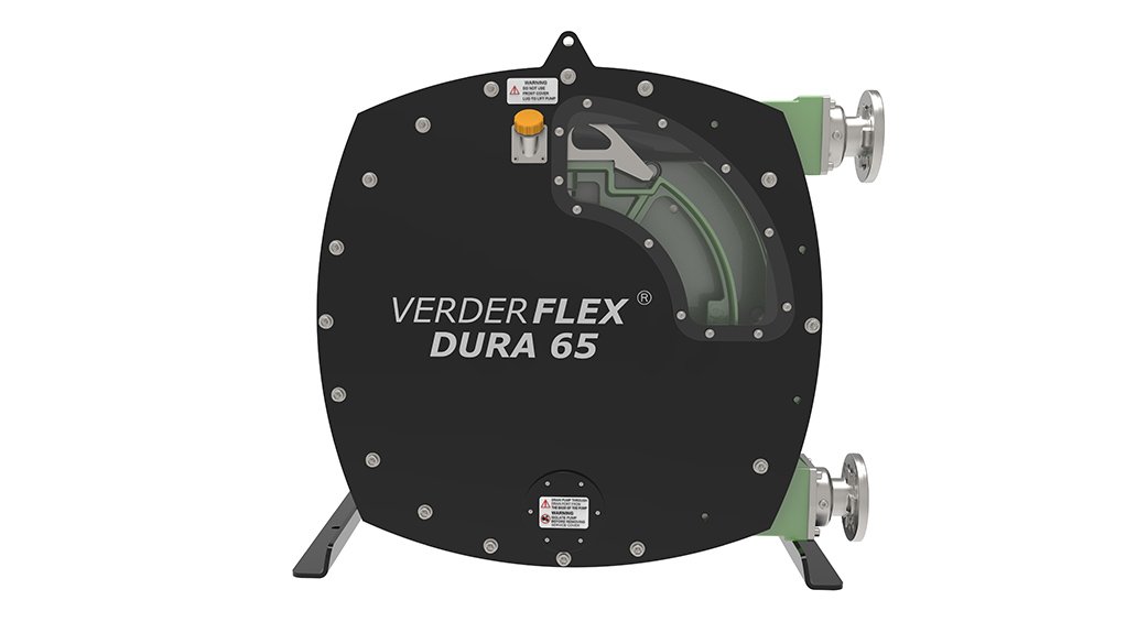 Verderflex Dura 65 pump against a white background