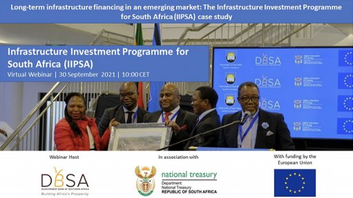 Infrastructure Investment Programme for South Africa (IIPSA) Virtual Webinar |30 September 2021 | 10:00 CET
