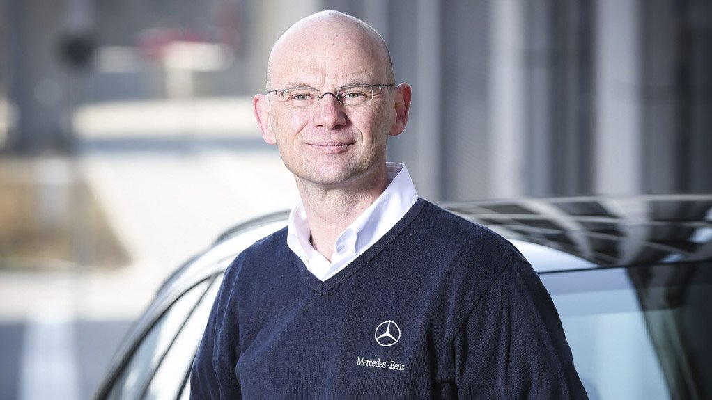Image of Mercedes-Benz South Africa (MBSA)  CEO and manufacturing executive director designate Andreas Brand