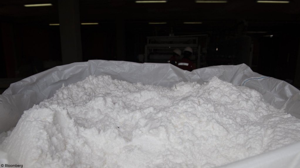 An image of lithium carbonate