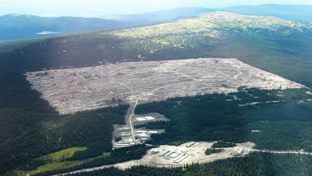 AERIAL IMAGE OF ARTEMIS GOLD'S BLACKWATER GOLD PROJECT, IN CANADA