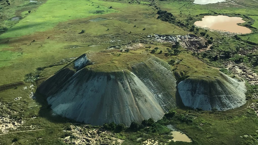 Aerial image of the Manono project