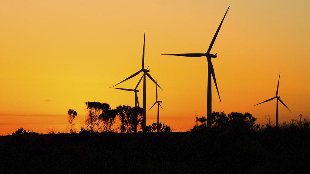 Image of wind energy turbines in Africa