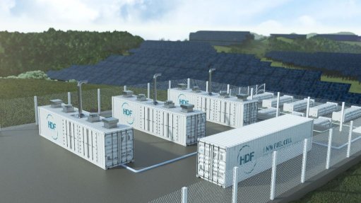 An artist's impression of the CEOG Renewstable power plant