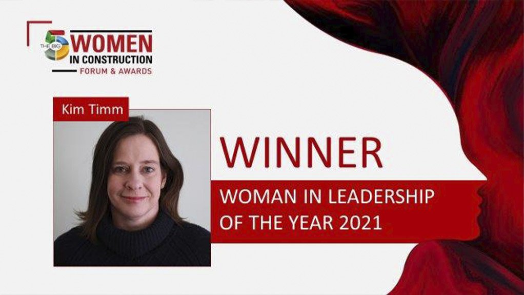 Kim Timm clinches major award at The Big 5 Women in Construction Awards 2021