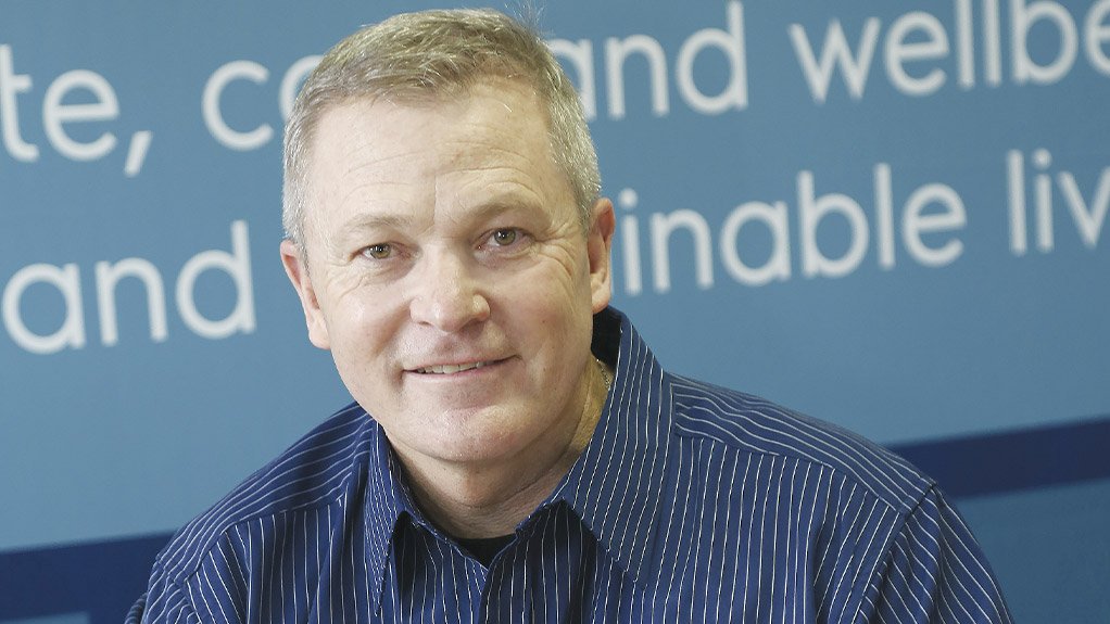 Image of Murray Crow, MD of Electrolux for South Africa
