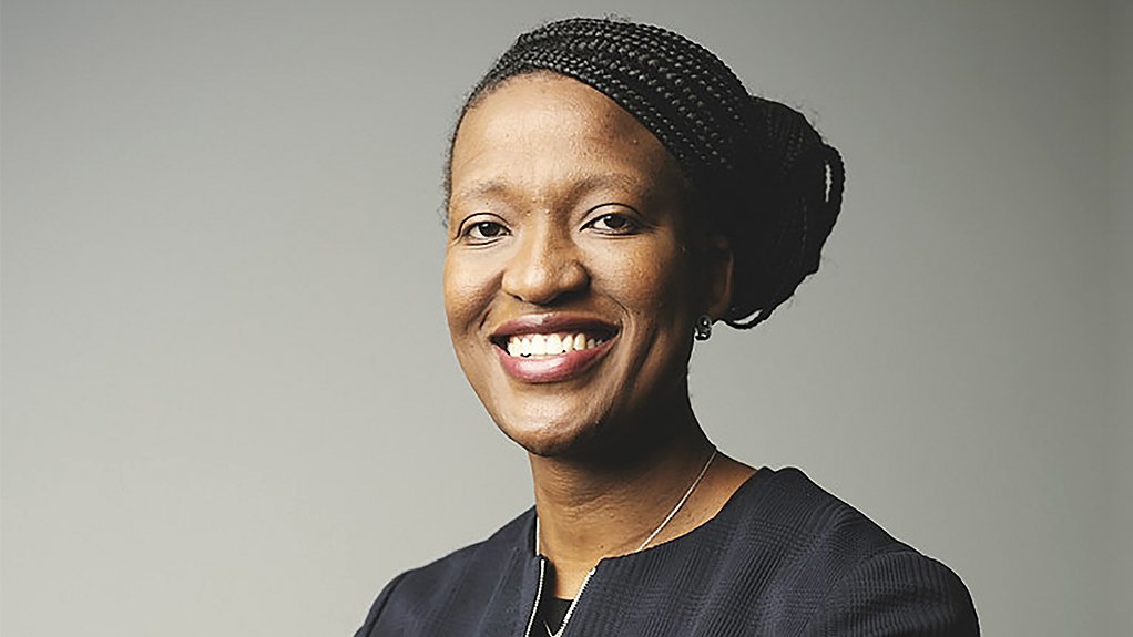 An image of Kumba Iron Ore CEO Mpumi Zikalala