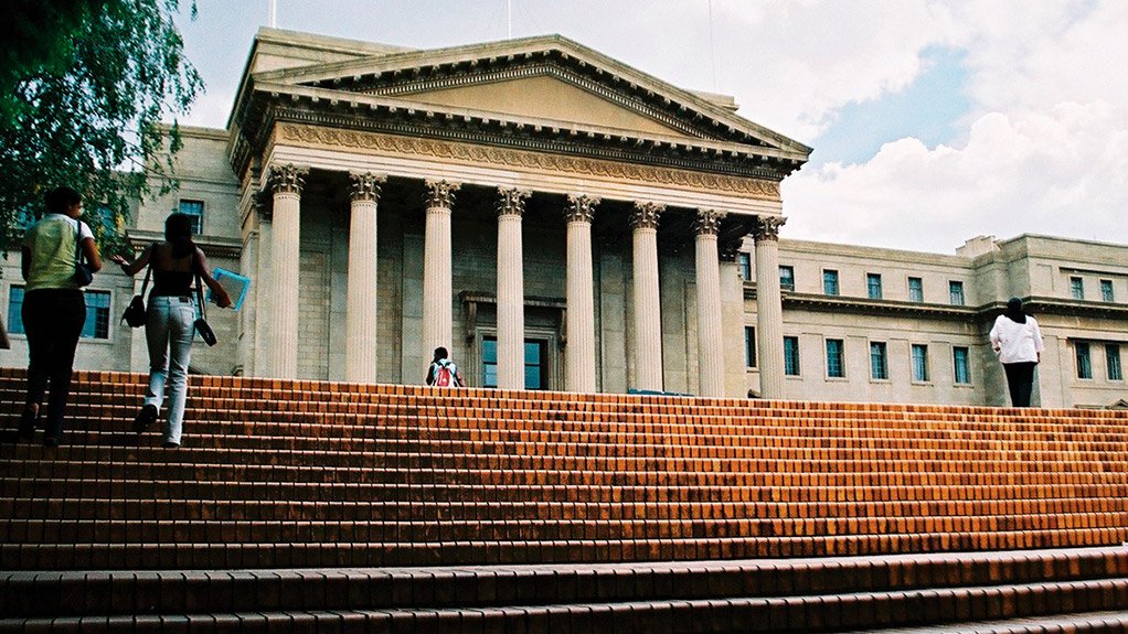 The building of the University of the Witwatersrand