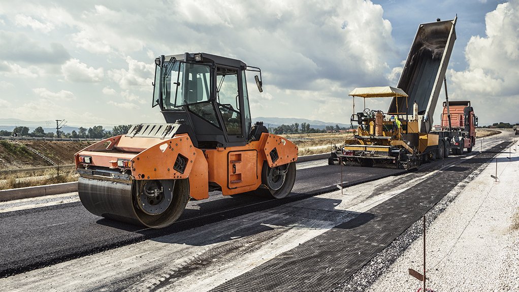 Image of new road construction