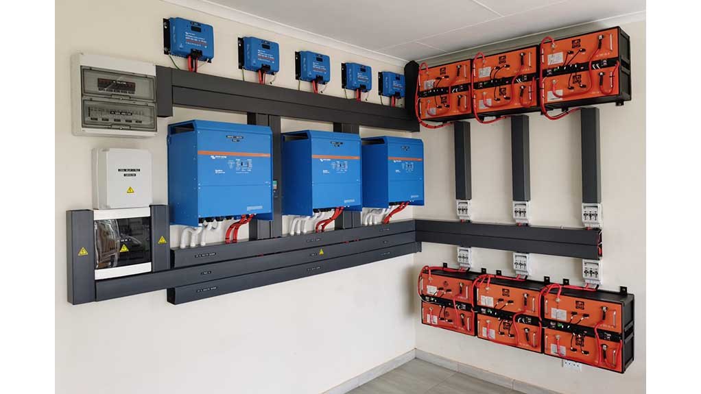 a home installation of REVOV batteries