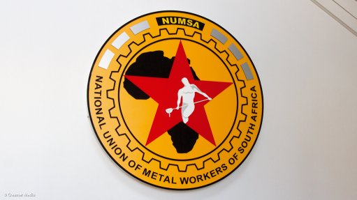 An image of the Numsa logo