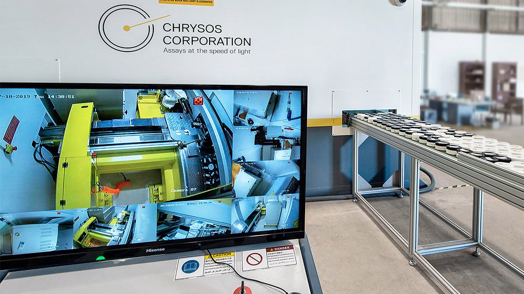 A photo of Chrysos Corporation's PhotonAssay laboratory
