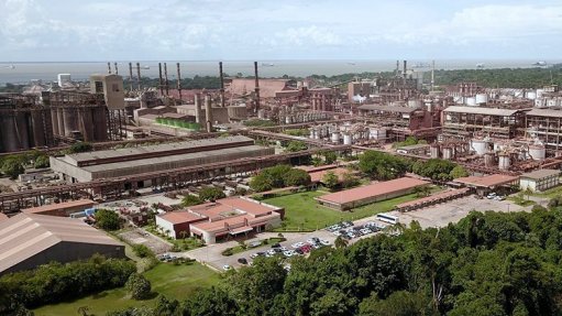 An image of the Alunorte alumina refinery