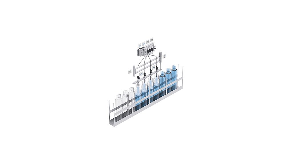 Controlling several flow rates simultaneously with the new Festo Motion Terminal app