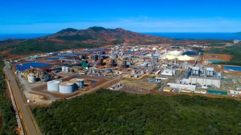 An image of Prony's New Caledonian nickel operations