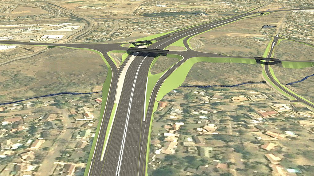 An image of the digital design of the national route 3 project Mappings